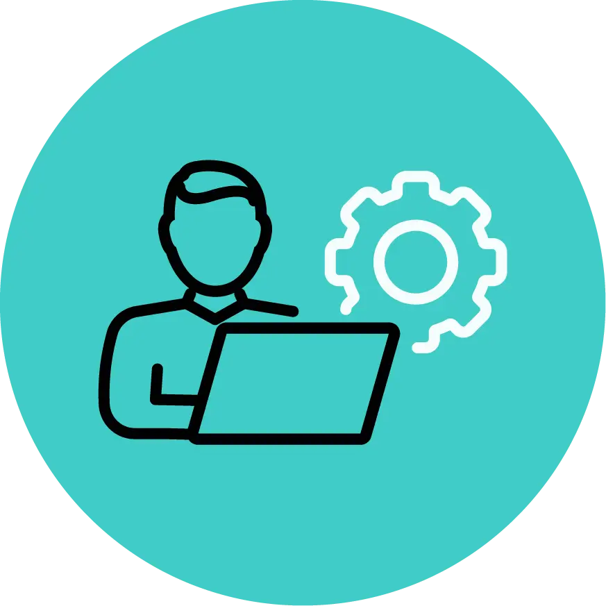 3. Implementation and Updates Icon