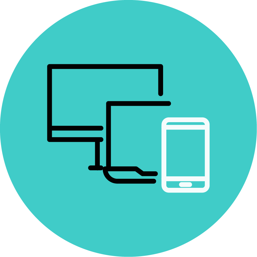 Content Repurposing Across Channels Icon